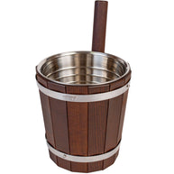 Găleată termolemn frasin Tesli 5 l cu inserție inox