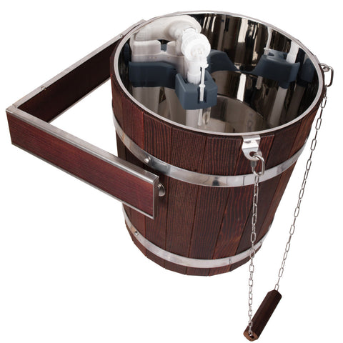Cascadă termo 20 l cu fixare și inserție inox