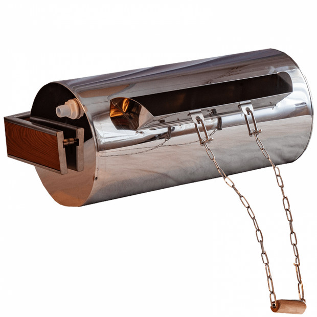 Cascadă-cilindru Steel 20 l din oțel inoxidabil